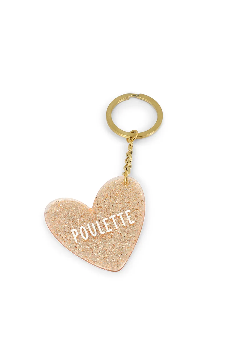 Porte clés Poulette