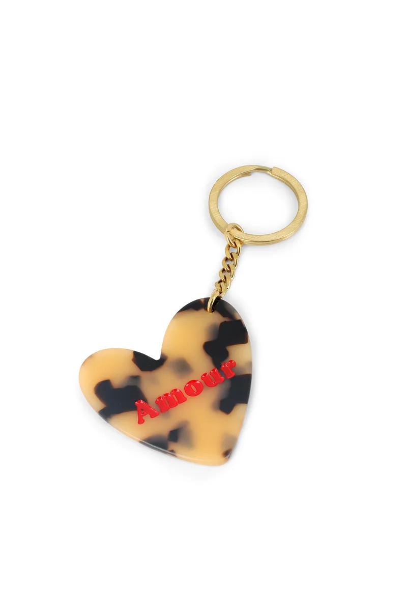 Porte clés Amour léo