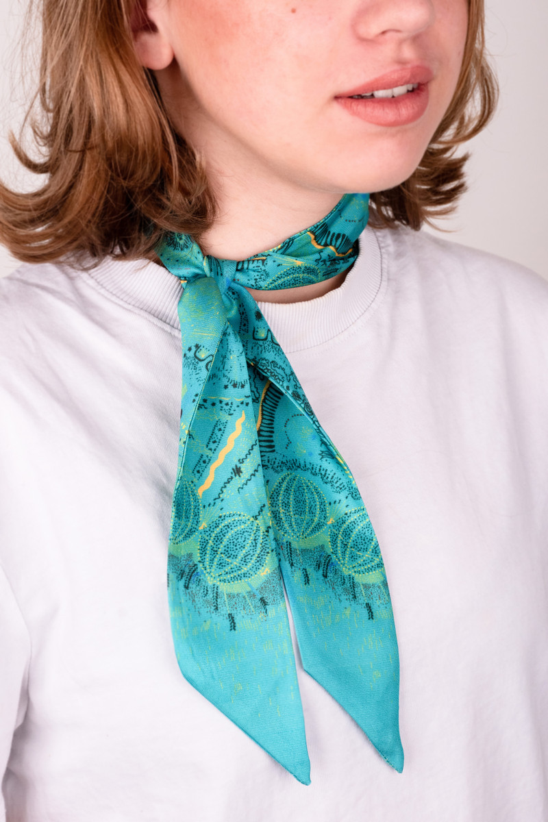Foulard Blanca